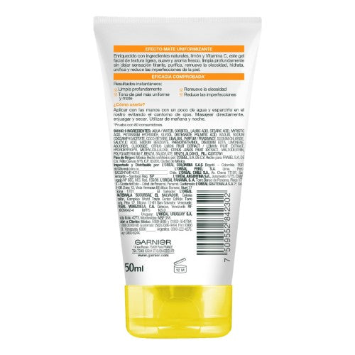 Limpiador Facial Garnier Express Antioleosidad 150 Ml