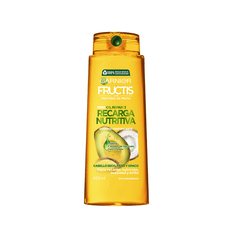 Shampoo Fructis Oil Repair Recarga Nutritiva 650 Ml