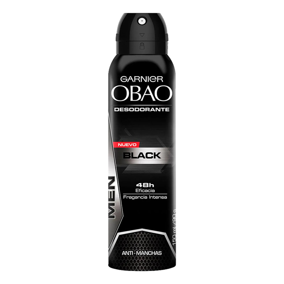 Desodorante Obao Black Men 48 Horas Spray 150 Ml