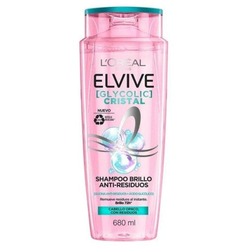Shampoo Elvive Glycolic Cristal 680 Ml