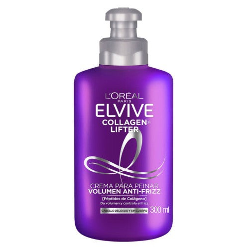 Crema Elvive Para Peinar Collagen Lift 300 Ml