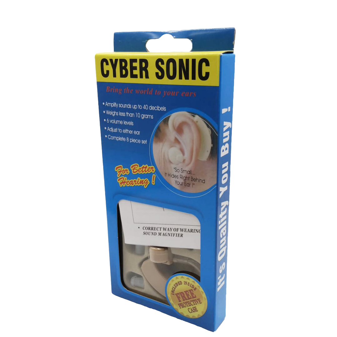 Audifono Amplificador Auxiliar Auditivo Cyber Sonic