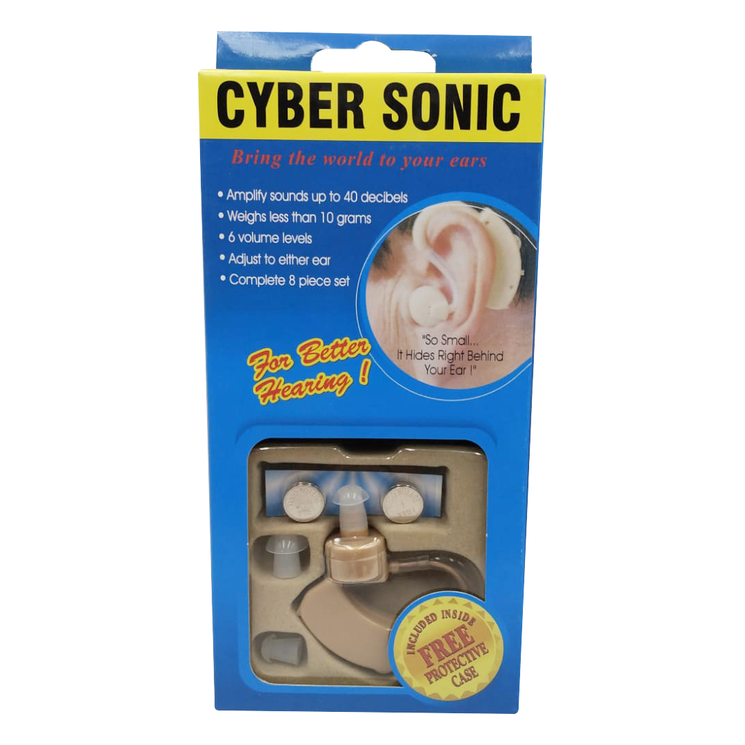 Audifono Amplificador Auxiliar Auditivo Cyber Sonic