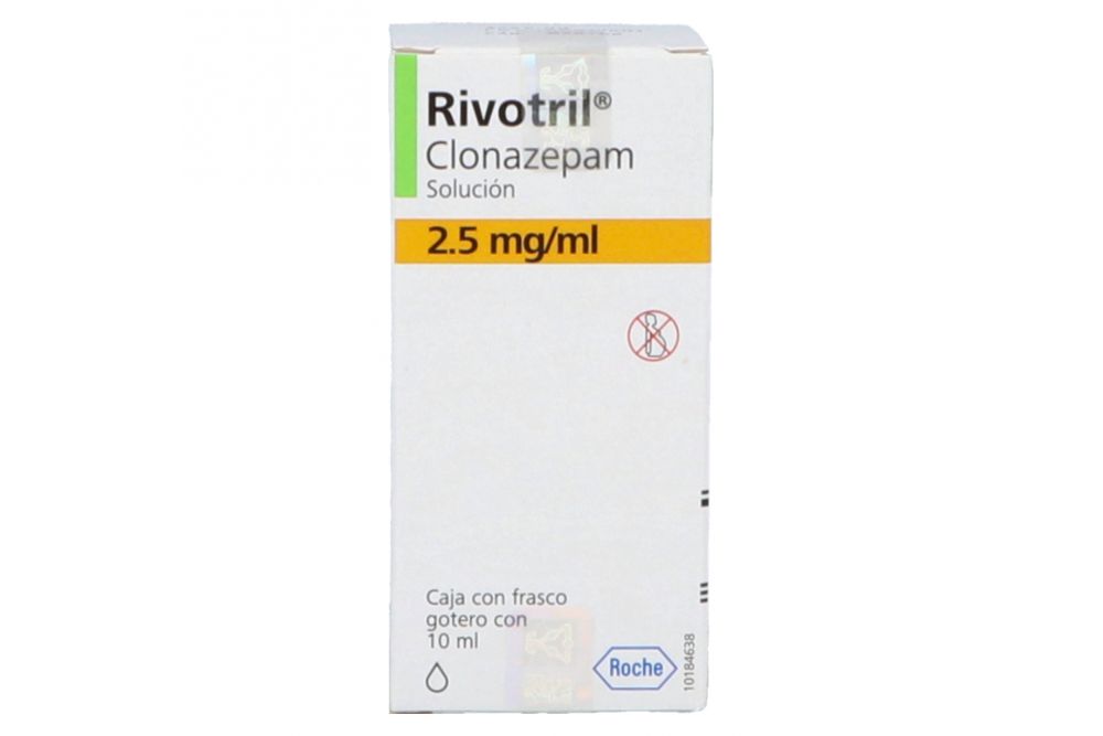 Rivotril 2.5 Mg Frasco Gotas Con 10 Ml