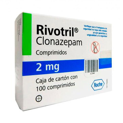 Rivotril 2 Mg Con 100 Comprimidos