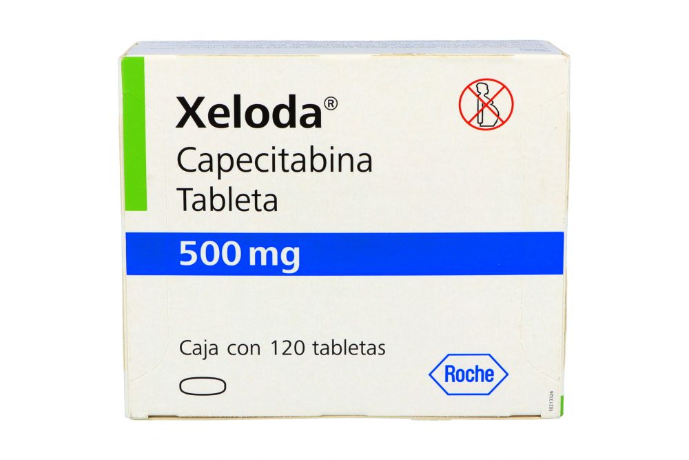 Xeloda 500 Mg  Con 120 Grageas