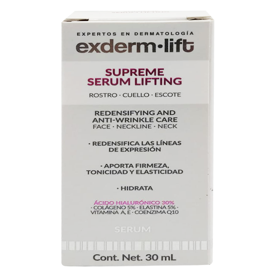 Exderm Lift Serum Supreme Lifting Hialuronico 30 Ml
