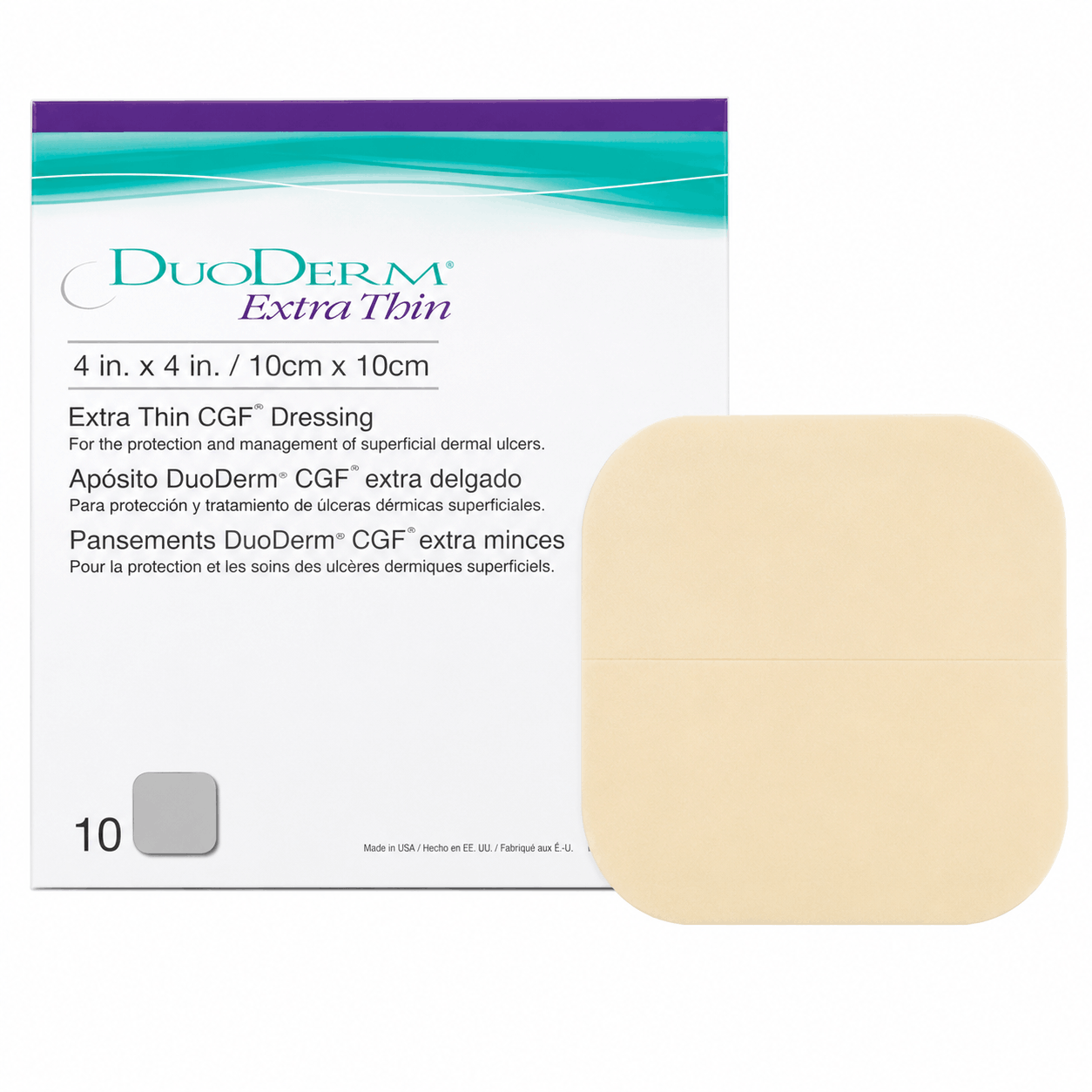 Aposito Duoderm 10 X 10 E.T  Pieza