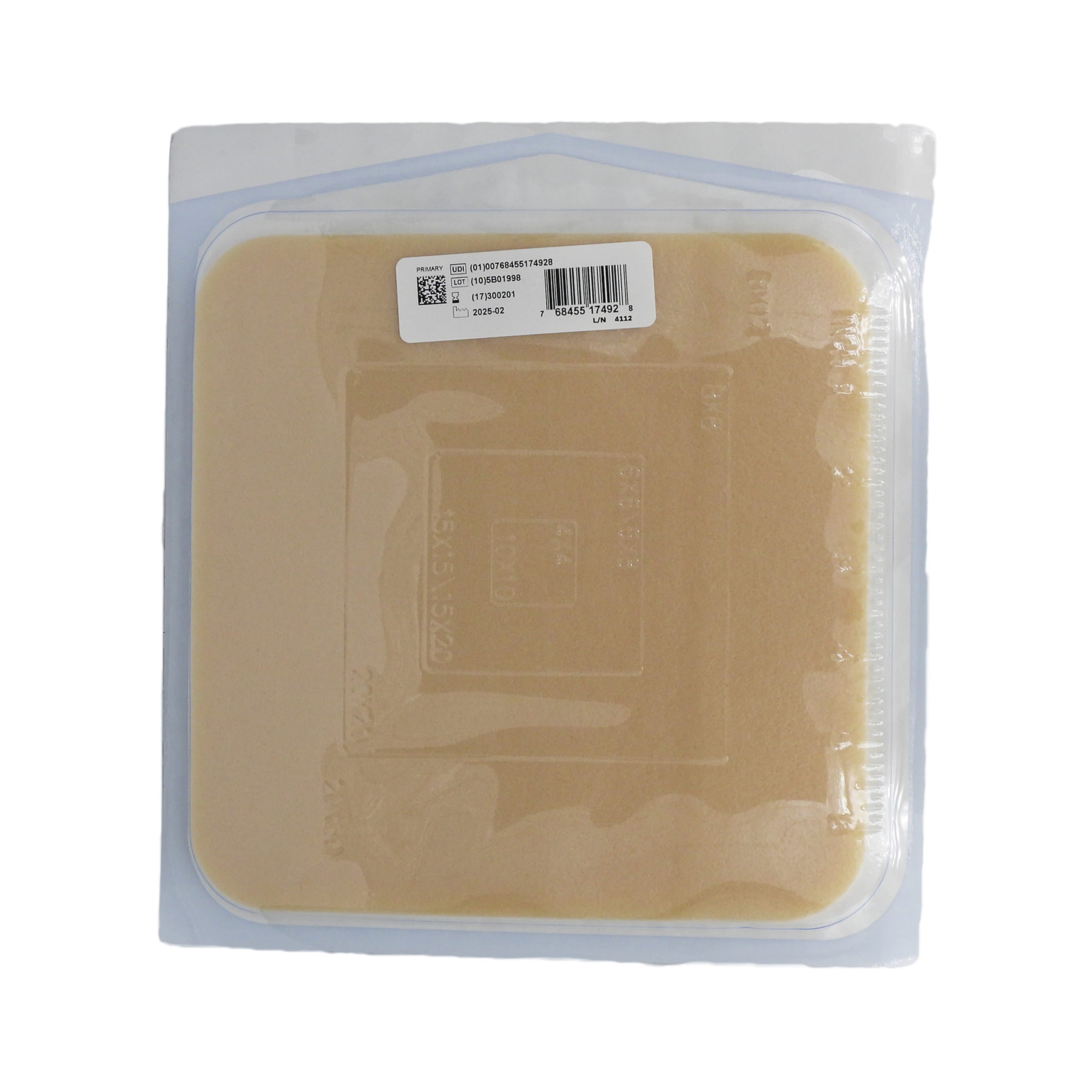 Aposito Duoderm 20X20 Con Gf 187662 Pieza Bordes Convatec