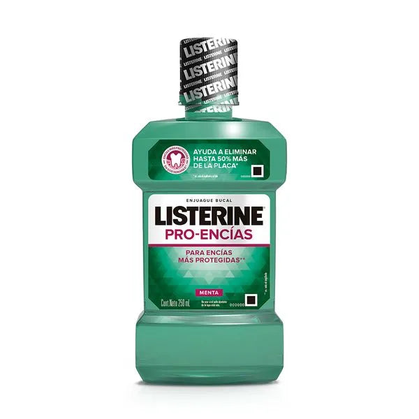 Antiseptico Listerine Proteccion Dientes Y Encias 250 Ml