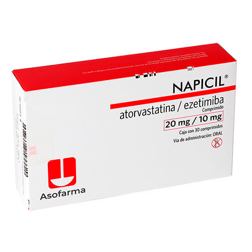 Napicil 20/10 Mg Con 30 Comprimidos