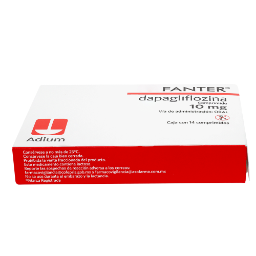 Fanter 10 Mg Con 14 Comprimidos