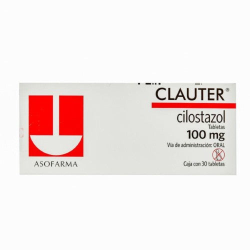 Clauter 100 Mg Con 30 Tabletas