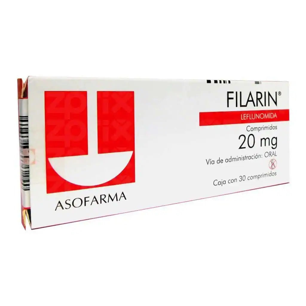 Filarin 20 Mg Comprimidos Con 30