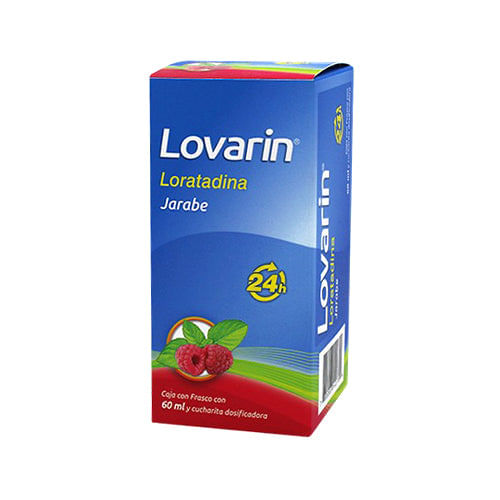 Lovarin (Loratadina) Jarabe 100Mg/60 Ml