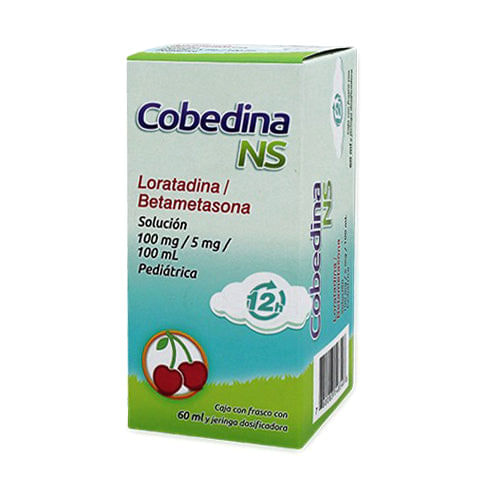 Cobedina (Loratadina/Betametasona) 100/5Mg Solucion 60 Ml