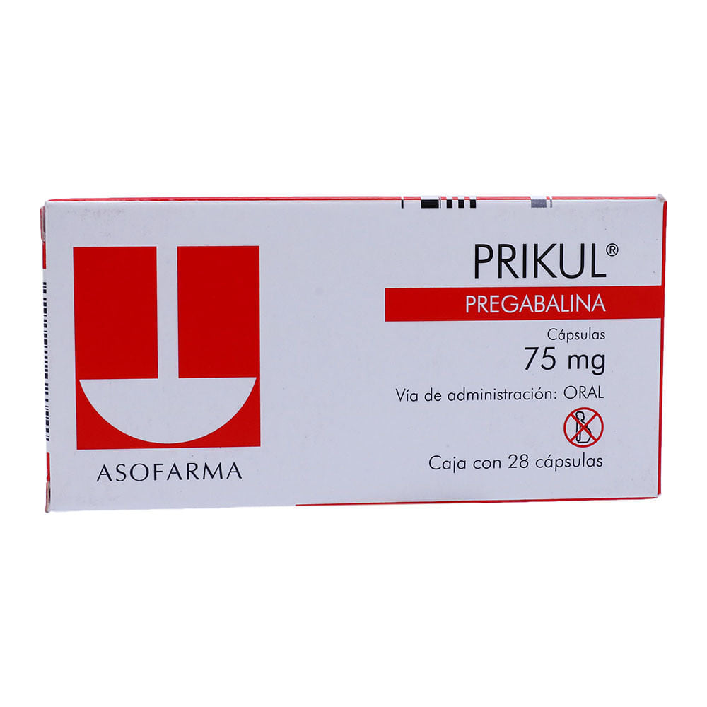 Prikul 75 Mg Con 28 Capsulas