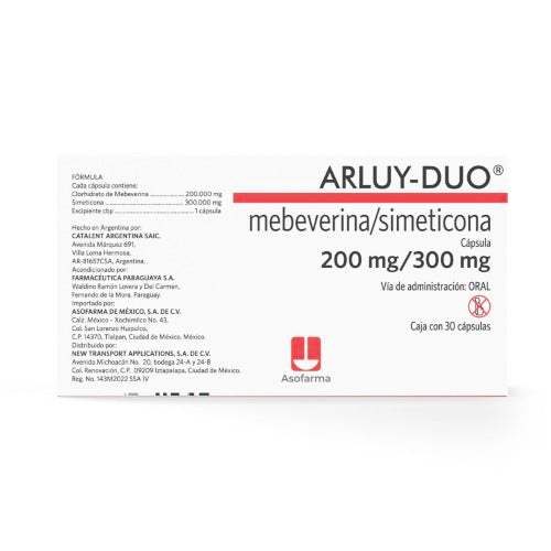 Arluy-Duo 200/300 Mg Con 30 Capsulas