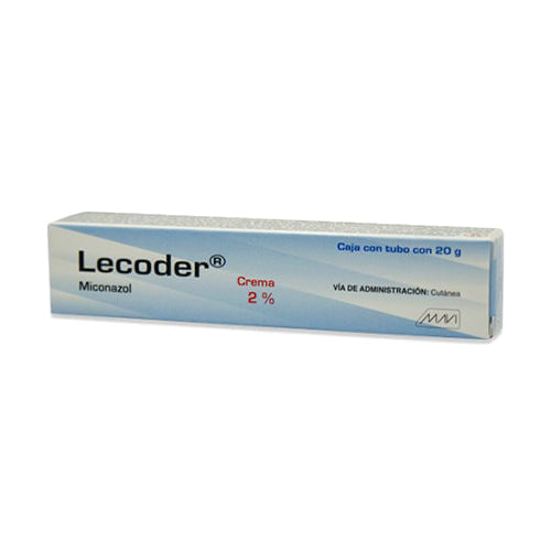 Lecoder Crema 20 G Miconazol