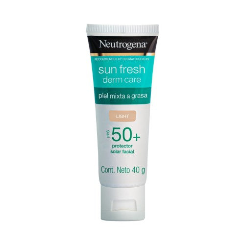 Bloqueador Neutrogena Sun Fresh Tono Claro Fps 50 40 G
