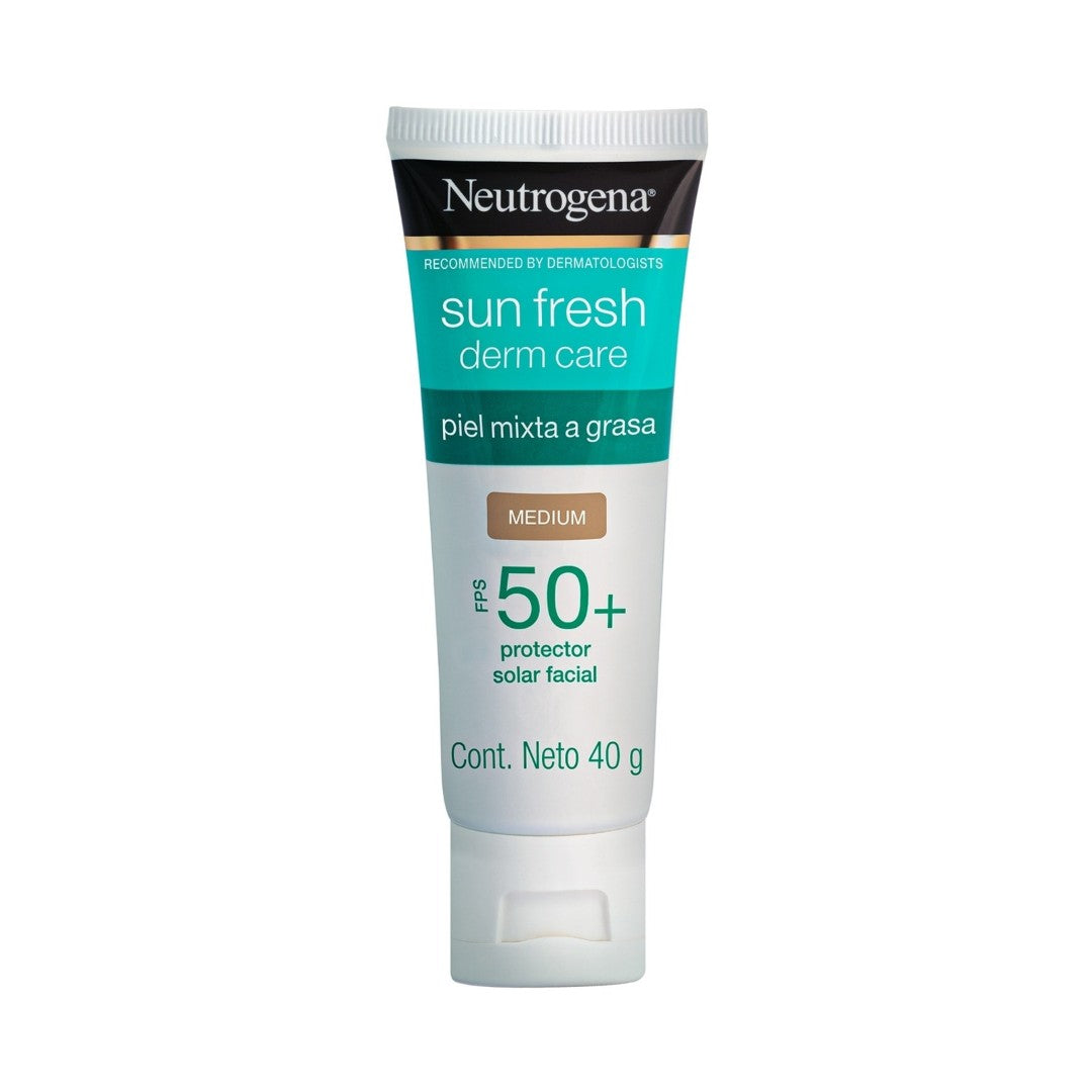 Bloqueador Neutrogena Sun Fresh Tono Medio Fps 50 40 G