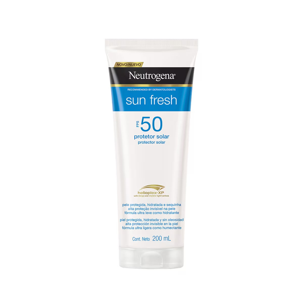 Bloqueador Neutrogena Sun Fresh Fps 50 200 Ml