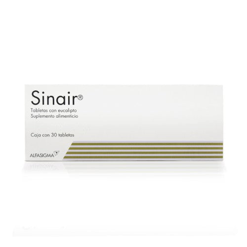 Sinair Suplemento Alimenticio Eucalipto Con 30 Tabletas