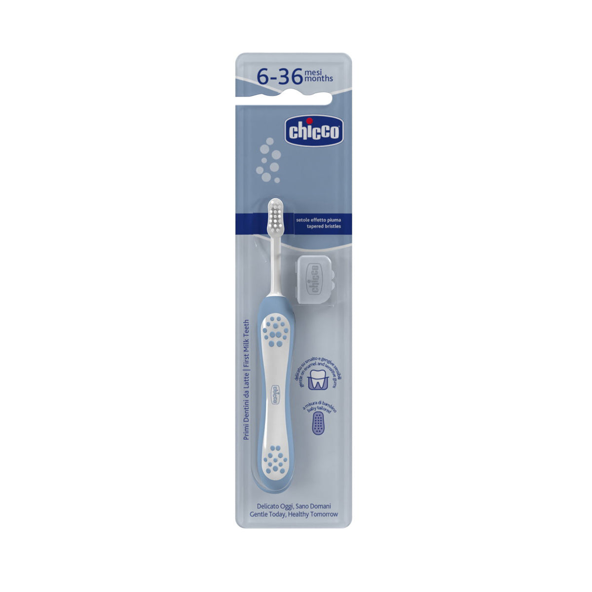 Cepillo Dental Chicco Indigo 6 A 36 Meses