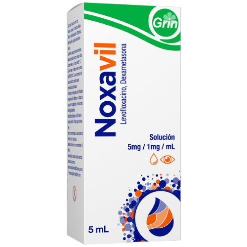 Noxavil 5 Mg/1 Mg/Ml Solucion Oftalmica 5 Ml