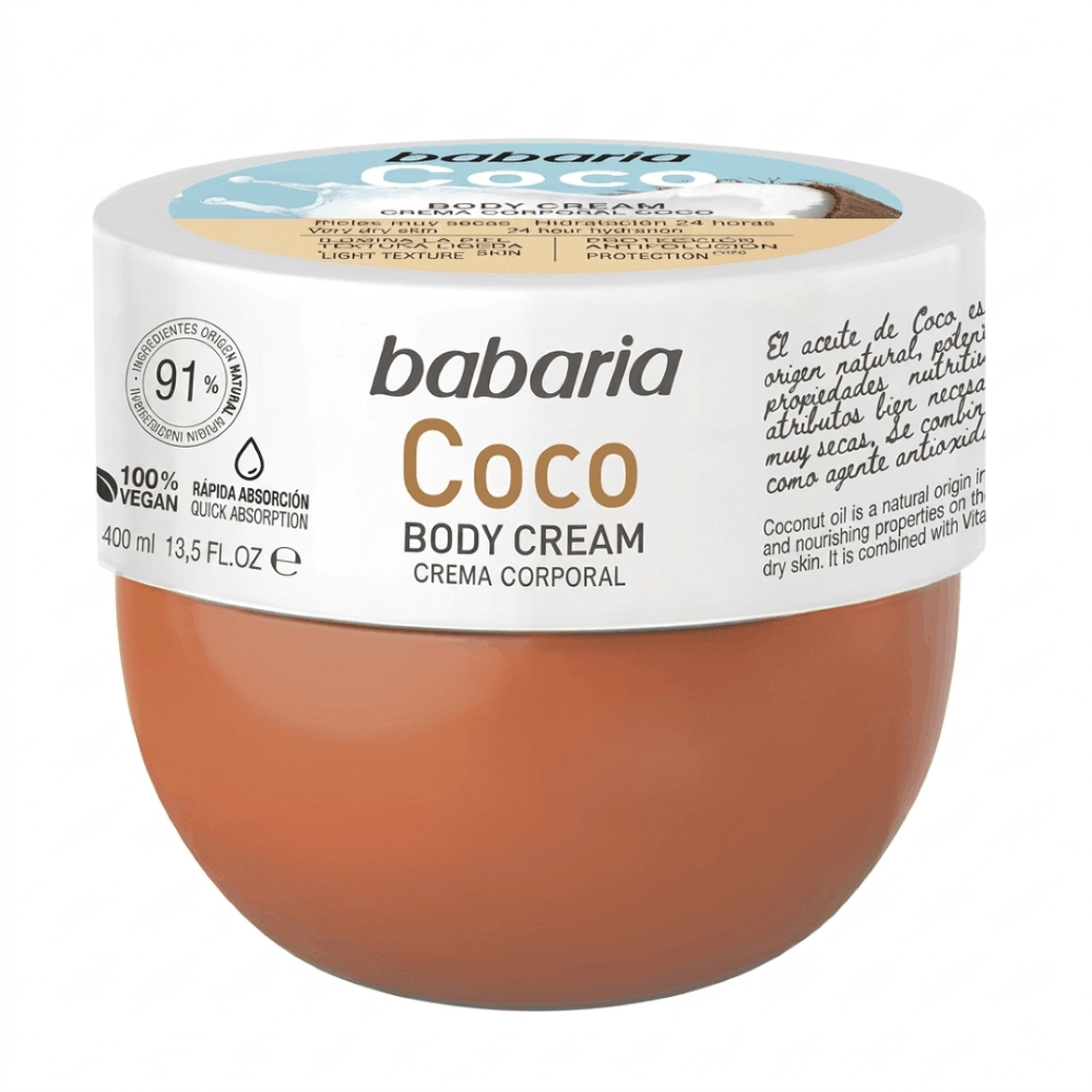 Crema Babaria Corporal Coco 400 Ml