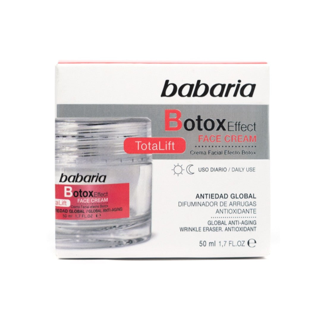 Crema Facial Babaria Botox Totalif 50 Ml