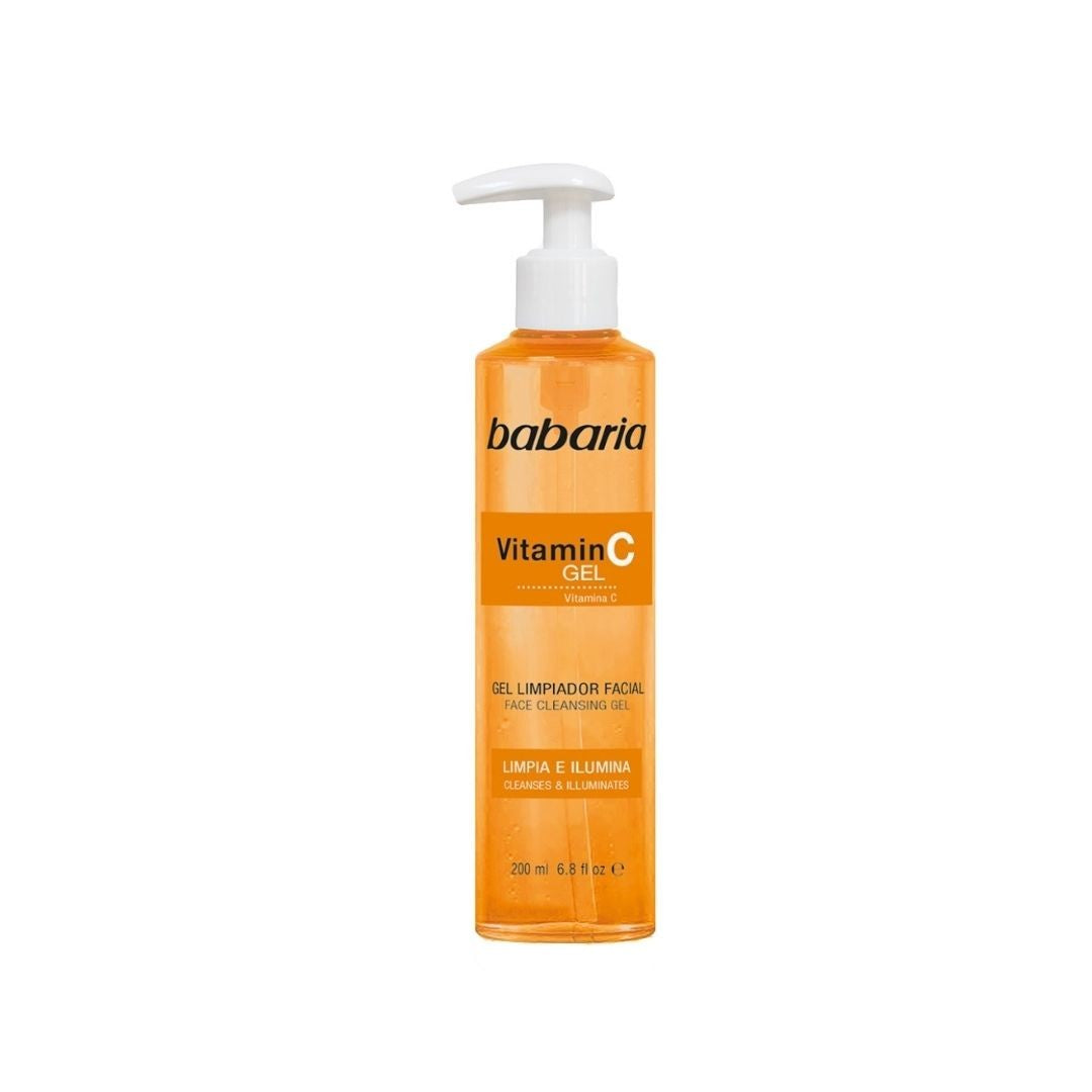 Gel Babaria Limpiador Facial Vitamina C 200 Ml
