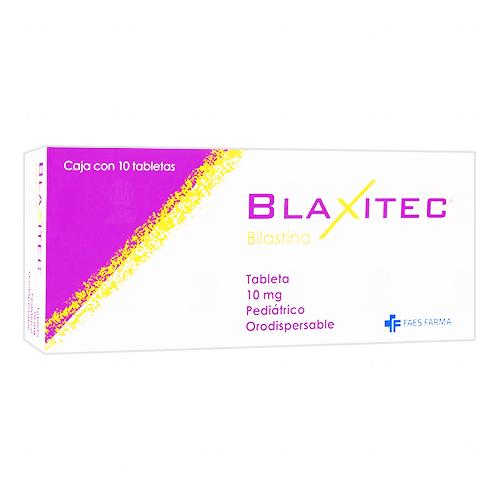 Blaxitec 10 Mg Pediatrico Orodis Con 10 Tabletas