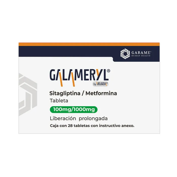 Galameryl 100/1000 Mg Con 28 Tabletas