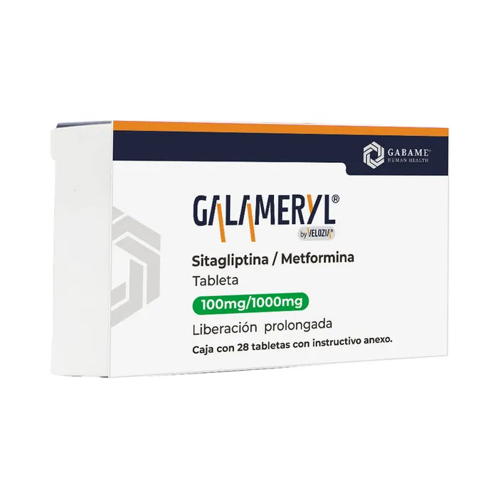 Galameryl 100/1000 Mg Con 28 Tabletas