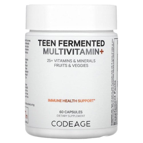 Teen Fermented (Adolescentes) Mulvitaminas Y Minerales Con 60 Capsulas
