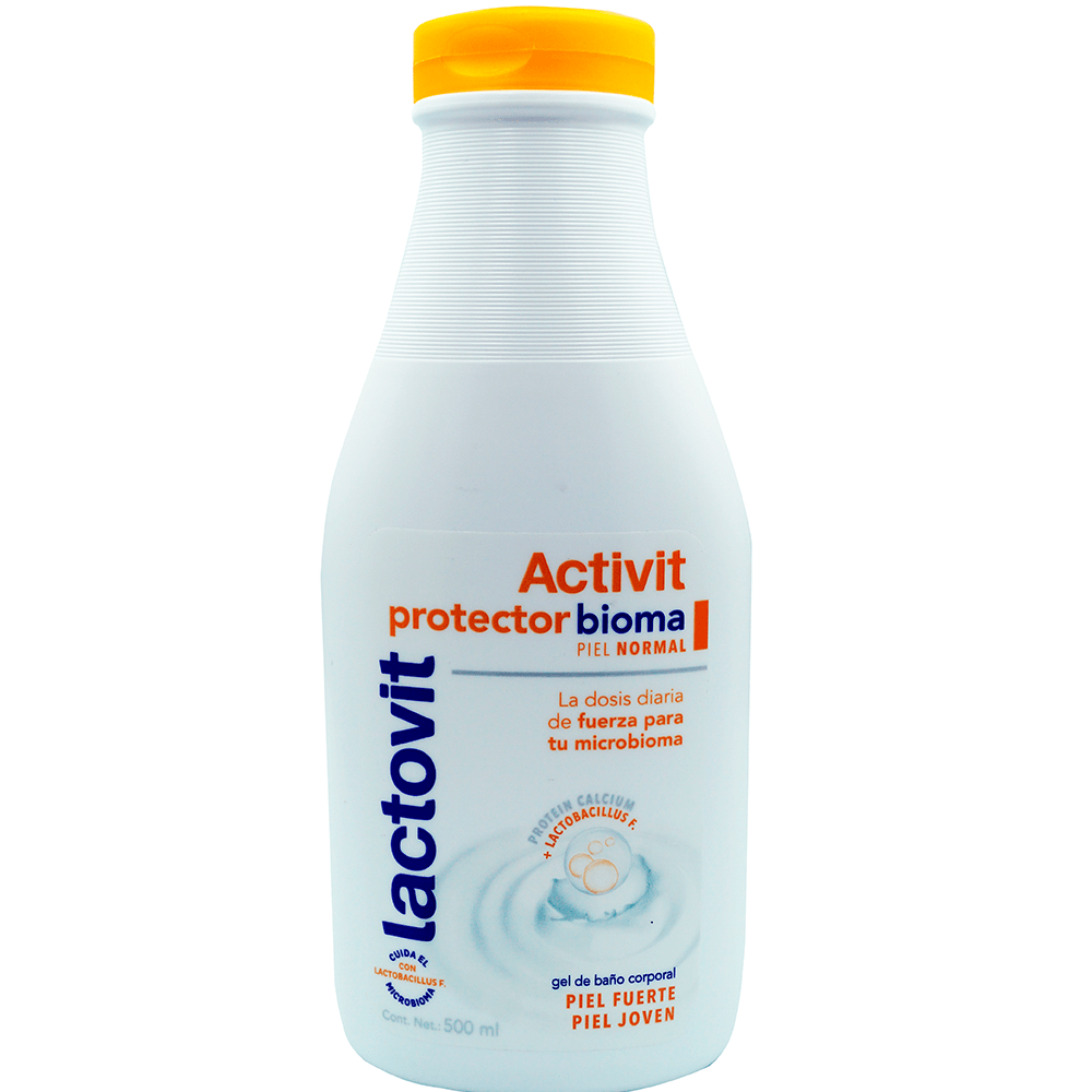 Lactovit Activit Gel De Bao Protector Bioma 500 Ml