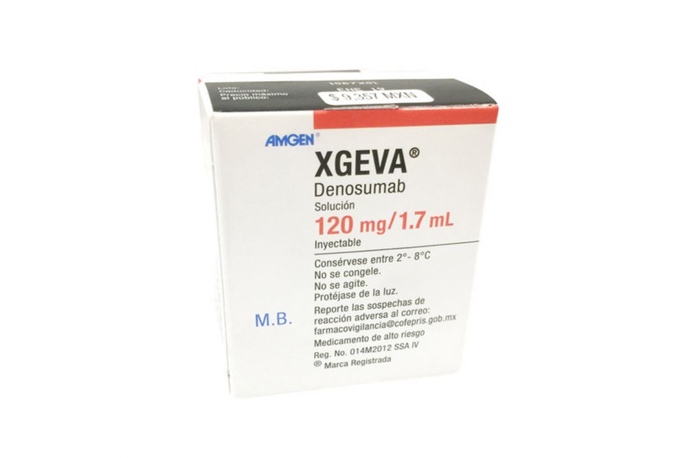 Xgeva 120 Mg/ 1.7 Ml Solucion Inyectable