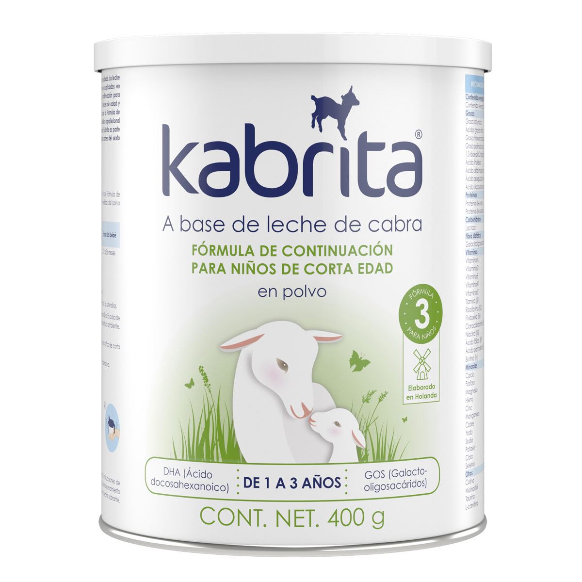 Kabrita Etapa 3 Continuacion Edad 1-3 Años 400 G