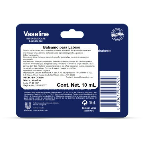 Balsamo Labial Vaseline Intensive Advanced 10 Ml