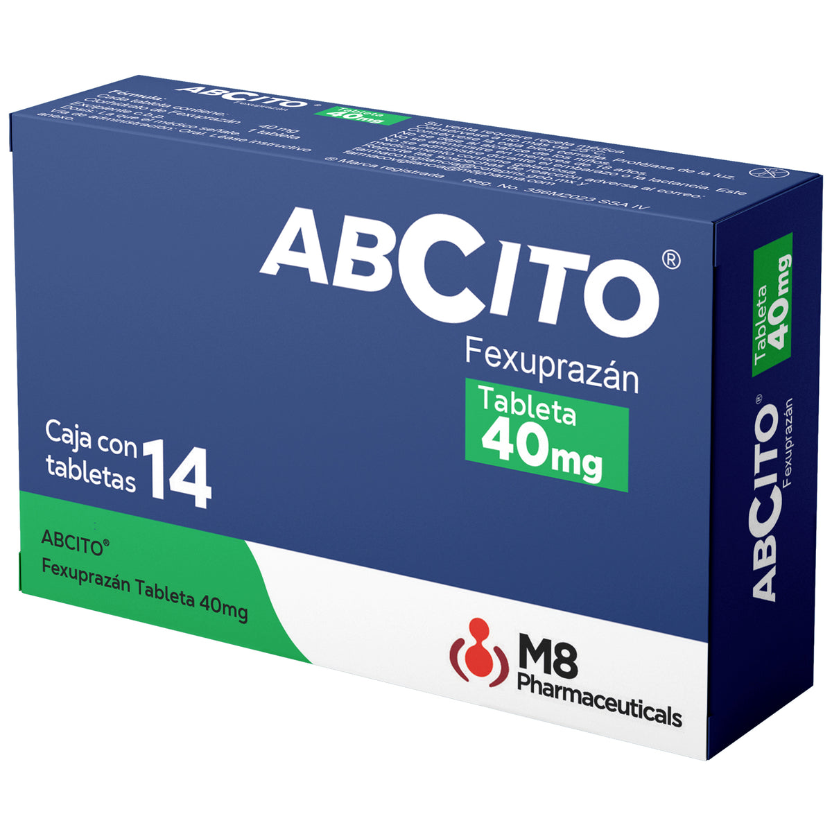 Abcito 40 Mg Con 14 Tabletas