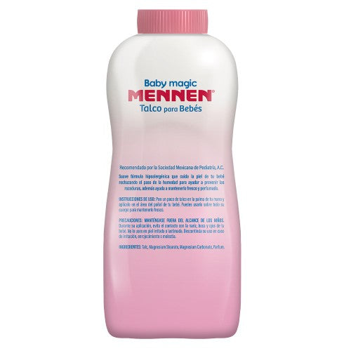 Talco Mennen Bebe Magic Hipoalergenico Rosa 400 G