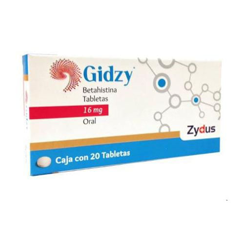 Gidzy 16 Mg Con 20 Tabletas