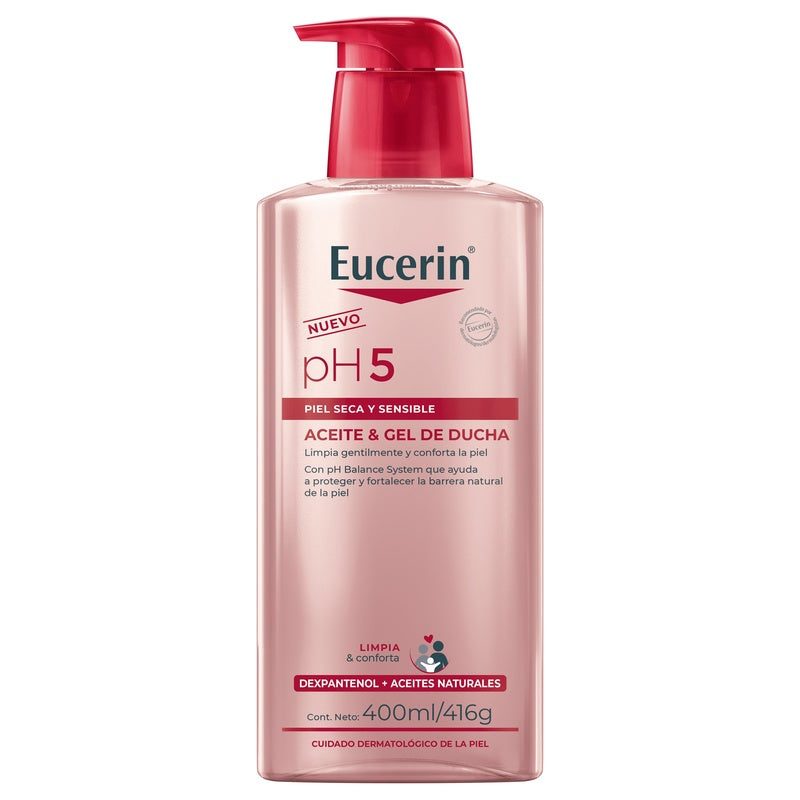 Aceite Gel Eucerin Ducha Ph5 400 Ml 4006000122069 perfil 4