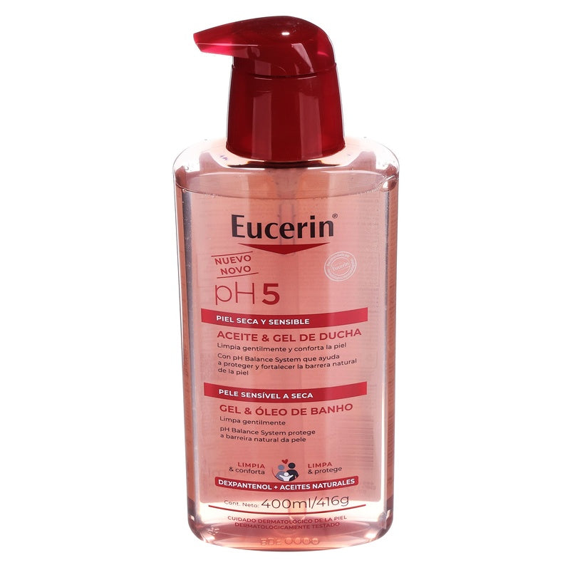 Aceite Gel Eucerin Ducha Ph5 400 Ml 4006000122069 perfil 10
