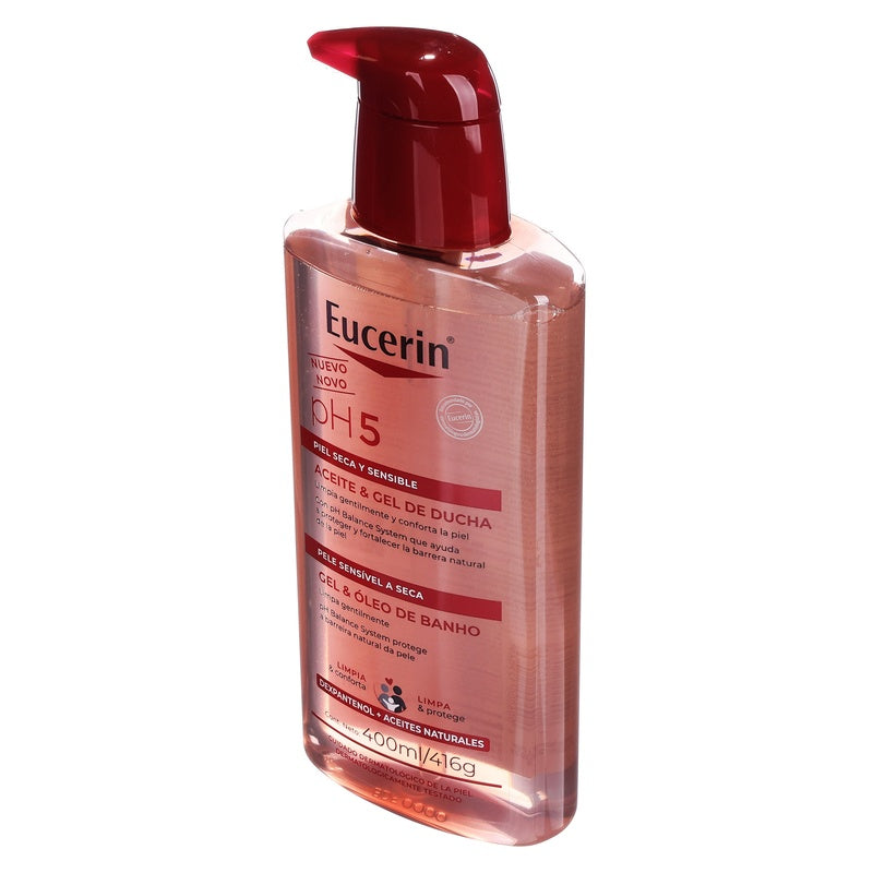 Aceite Gel Eucerin Ducha Ph5 400 Ml 4006000122069 perfil 3