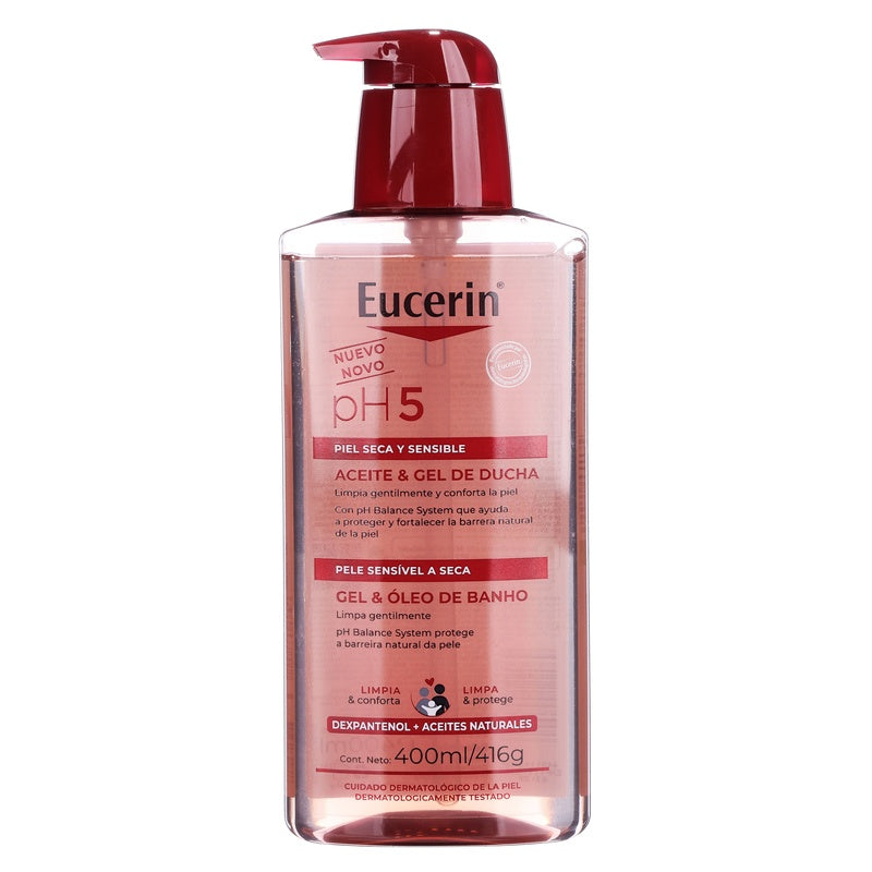 Aceite Gel Eucerin Ducha Ph5 400 Ml 4006000122069 perfil 8