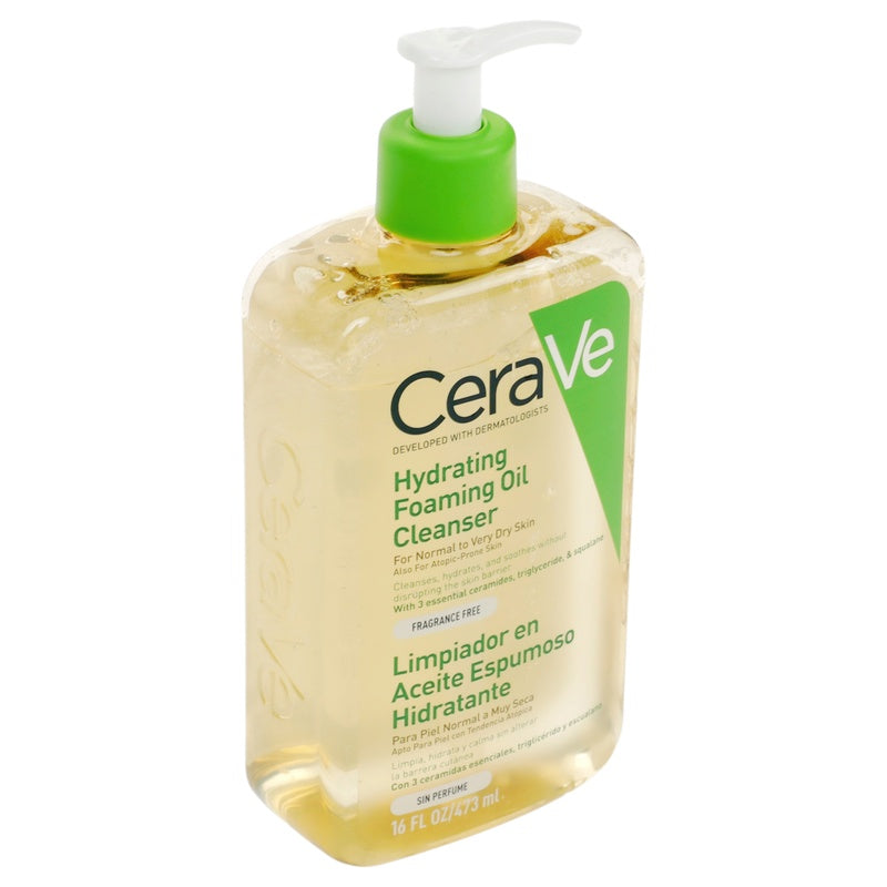 Aceite Limpiador Cerave Espumoso Hidratante 473 Ml 3337875773447  perfil 4