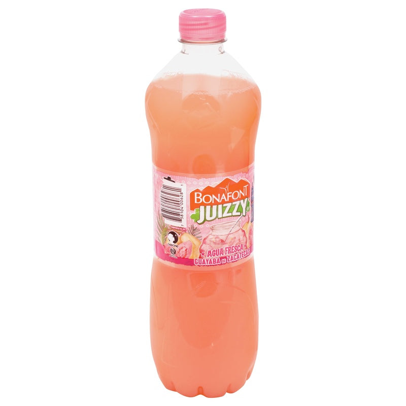 Agua Bonafont Juizzy Guayaba 1 Litro 758104006281  perfil 3