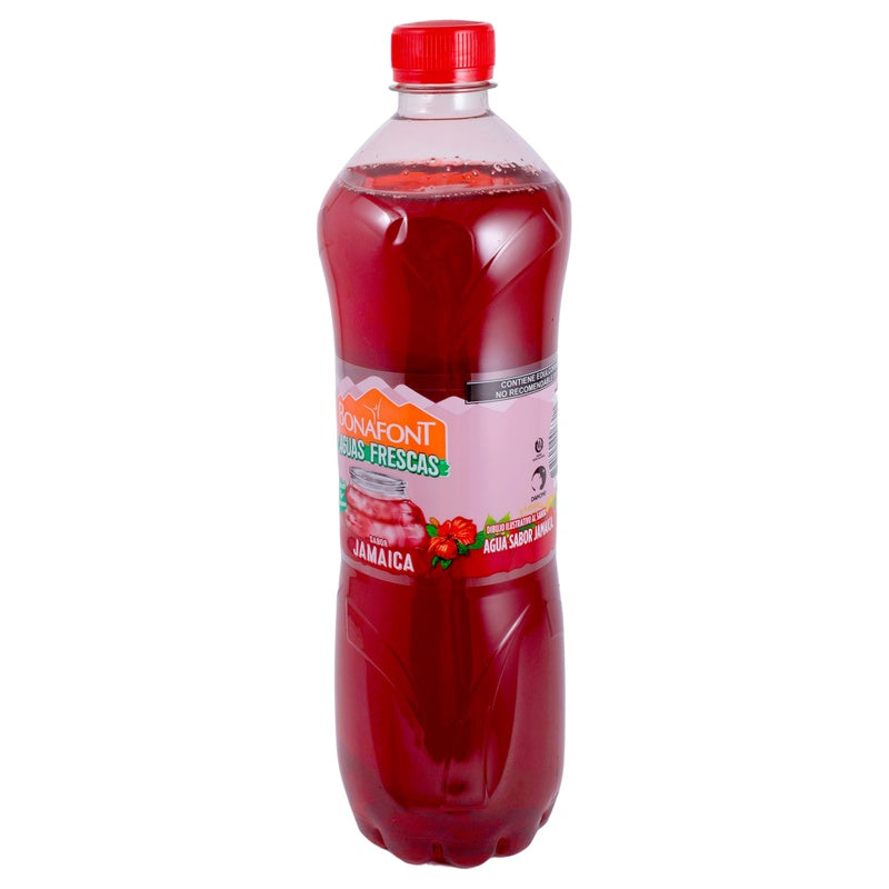 Agua Bonafont Juizzy Jamaica 1 Litro 758104006311  perfil 3